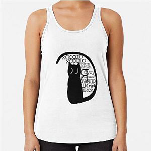 Cat Behemoth Master and Margarita Racerback Tank Top