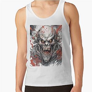 Bloodlust Behemoth Skull Tank Top RB1412