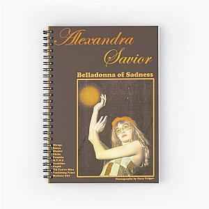Alexandra Savior Belladonna of Sadness Cover Spiral Notebook
