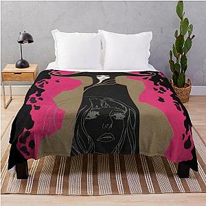 Vintage Belladonna The Sadness Throw Blanket