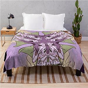 Bella Donna of Sadness Throw Blanket