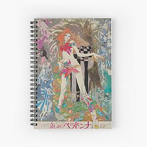 Belladonna poster Spiral Notebook