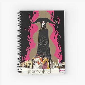 Vintage Belladonna of Sadness  Spiral Notebook