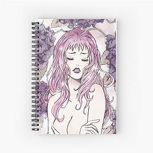 Belladonna art  Poster Spiral Notebook