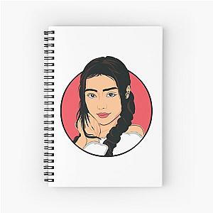 Bella Poarch iillustration Spiral Notebook