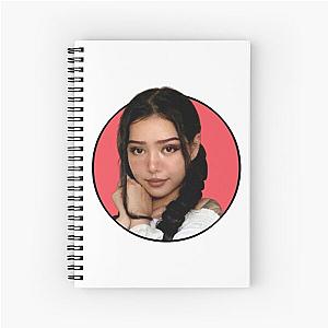 Bella Poarch illustrated Spiral Notebook