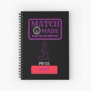 Bella Poarch Song Match made Spiral Notebook