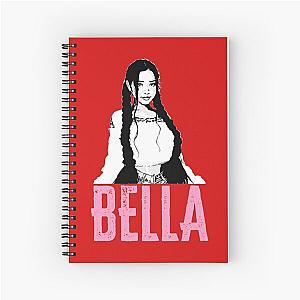 Bella Poarch - TikTok - M To The B, bella poarch, bella poarch merch Spiral Notebook