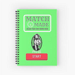 Bella Poarch Match made  Spiral Notebook