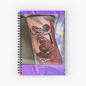 Bella Poarch Tattoo Spiral Notebook