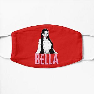 Bella Poarch - TikTok - M To The B, bella poarch, bella poarch merch Flat Mask