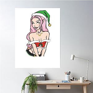 Xmas Belle Delphine Poster Premium Merch Store