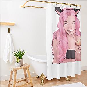 Beautiful Belle Delphine Shower Curtain Premium Merch Store