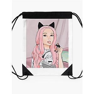 Cute Anime Belle Delphine Drawstring Bag Premium Merch Store