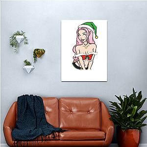 Xmas Belle Delphine Canvas Print Premium Merch Store