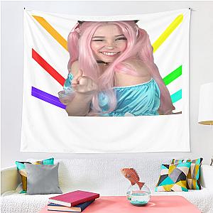 Belle Delphine Pointing Tapestry Premium Merch Store