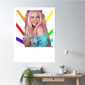 Belle Delphine Pointing Poster Premium Merch Store