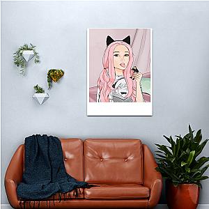 Cute Anime Belle Delphine Canvas Print Premium Merch Store