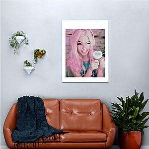 Belle Delphine Blink Canvas Print Premium Merch Store