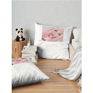 Cute Belle Delphine Throw Pillow Premium Merch Store