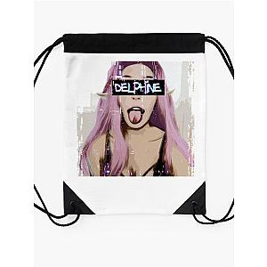 Belle Delphine Glitch Drawstring Bag Premium Merch Store