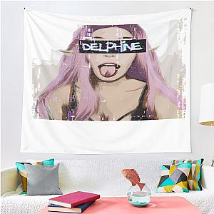 Belle Delphine Glitch Tapestry Premium Merch Store