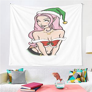 Xmas Belle Delphine Tapestry Premium Merch Store