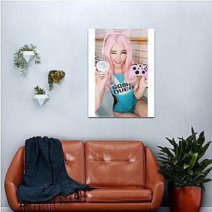 Belle Delphine Gamer Girl Canvas Print Premium Merch Store