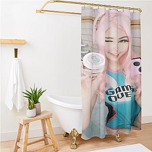 Belle Delphine Gamer Girl Shower Curtain Premium Merch Store