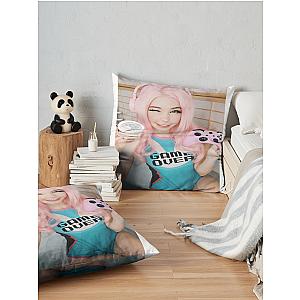 Belle Delphine Gamer Girl Throw Pillow Premium Merch Store