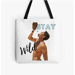 Ben Azelart Stay Wild Alzert ben All Over Print Tote Bag