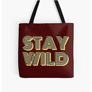 Ben Azelart Stay Wild Essential    All Over Print Tote Bag