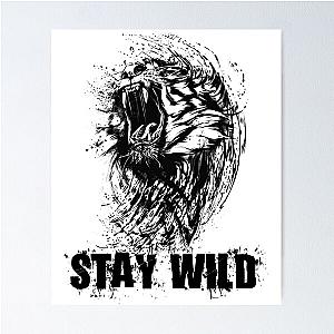 Ben Azelart Stay Wild   Poster