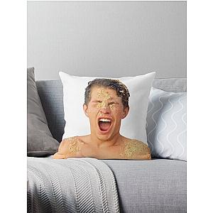 Ben Azelart - Sand in face Throw Pillow