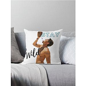 Ben Azelart Stay Wild Alzert ben Throw Pillow