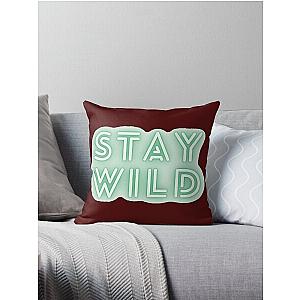 stay wild ben azelart                                 Throw Pillow