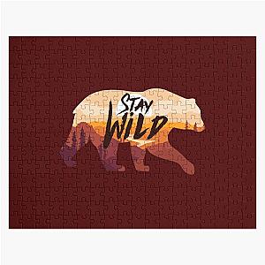 Stay Wild Ben azelart        Jigsaw Puzzle