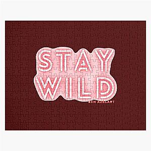 stay wild ben azelart    Jigsaw Puzzle