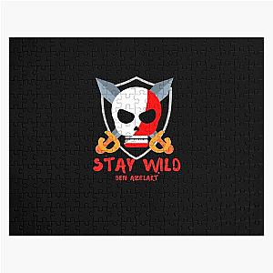 Stay wild ben azelart Jigsaw Puzzle