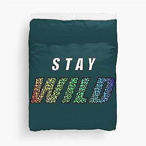 Stay Wild Exclusive Ben Azelart    Duvet Cover