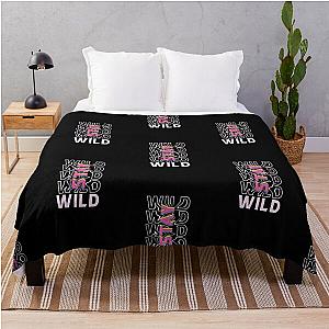 Ben Azelart Stay Wild Throw Blanket