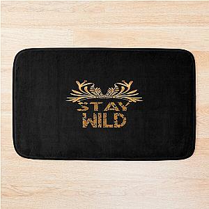 stay wild ben azelart hoodie   Bath Mat