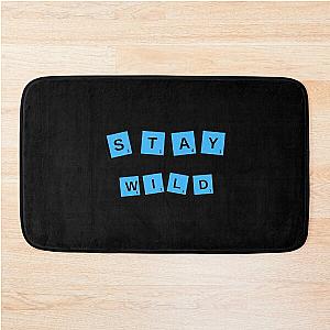 stay wild ben azelart  Bath Mat