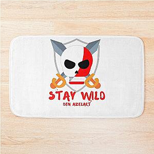 Stay wild ben azelart Bath Mat