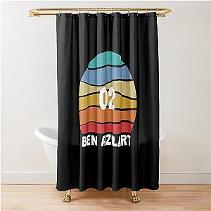 ben azelart  Shower Curtain