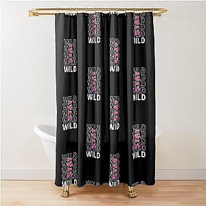 Ben Azelart Stay Wild Shower Curtain