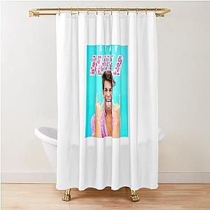 Ben azelart Stay Wild Fire Shower Curtain