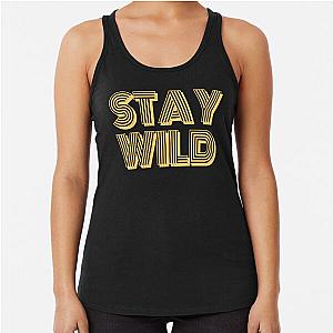 Ben Azelart Stay Wild Essential    Racerback Tank Top