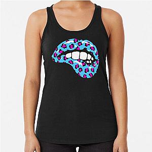 Ben Azelart Merch Lip   Racerback Tank Top