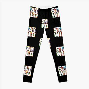 Stay Wild Ben Azelart Leggings